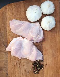 Chicken Poultry: Boneless Skinless Chicken Drum Fillets - 1kg