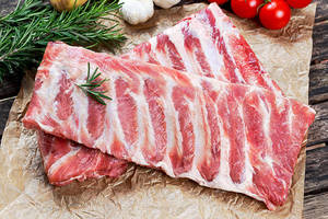 Pork: Pork Spare Ribs (1kg) NZ pork