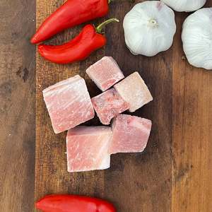 Pork: Pork Belly Pieces Bone In (Frozen) - 1kg