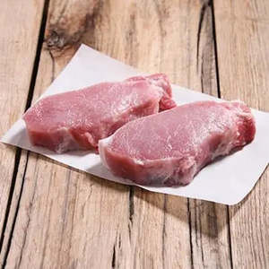 Pork: Pork Loin Steaks Rindless 1kg (Frozen)