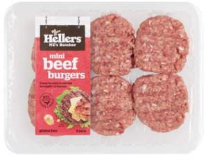 Mini Beef Burgers 6pack