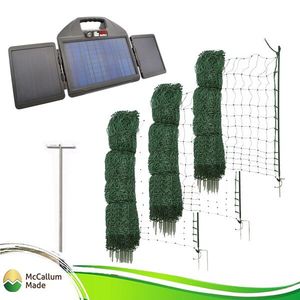 Products: McCallum 150m Poultry Netting Kit - Electric Fencing