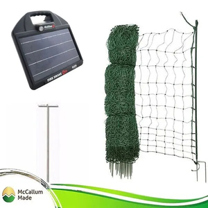 McCallum 50m Poultry Netting Kit - Electric Fencing