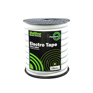 Products: Hotline 200m x 20mm Paddock Electro Tape - Electric Fencing