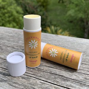 Products: Natural Marshmallow Root Orange Lip Balm - Chickweed