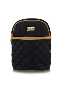 Accessories: Isoki Ary Bottle Bag Blk/Gold 2 Tone
