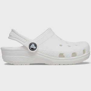Shoes: Classic Clog Toddlers - White