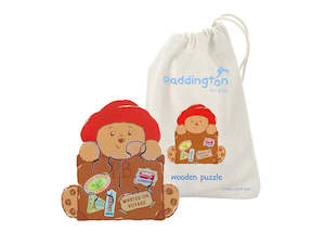 PADDINGTON WOODEN PUZZLE WITH SUITCASE