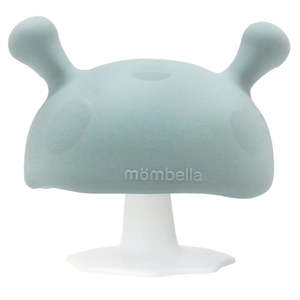 Mombella Mushroom Teether Sage - Iron Green