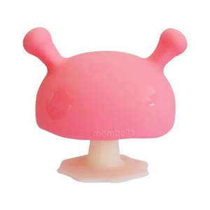 Baby Toys: Mombella Mushroom Teether - Pink
