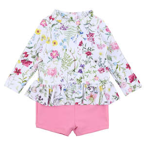 Eden Long Sleeve Rash Top Sunsuit
