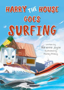 Harry the House Goes Surfing Book (NZ)