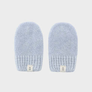 Merino: Benmore Mittens Sky Blue