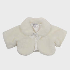 Faux Fur Petal Jacket