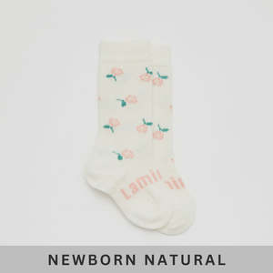 Merino: Baby Merino Wool KNEE high Socks - Rosie Pink