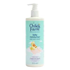 Moisturisers: Childs Farm Baby Moisturiser baby soft scent 500ml