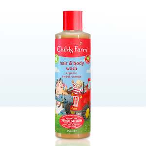 Staff: [STAFF] hair & body wash sweet orange