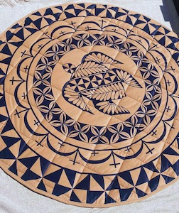 Products: Pele Ryda-Ngatu Playmat – Brown turtle