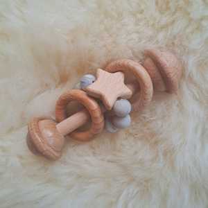 Wooden Ring Rattle