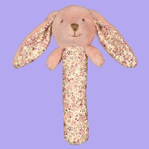 Soft stick rattle: Beatrix Bunny