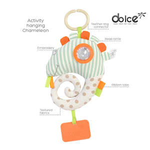 Dolce: Dolce Primo Hanging Chameleon - STEM Authenticated