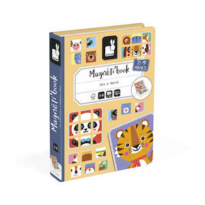 Janod: Janod Mix & Match Animals Magneti'Book