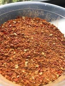 Hot Sauces: Mixed Super Hot Flakes resealable bag