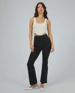 Womens: Melody Corset Top - Natural