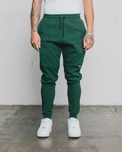 Mens Pants: Hoxton V2 Tech Trackpant - Forest Green