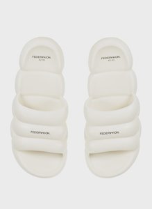 Mens Shoes: The Slide - Bone