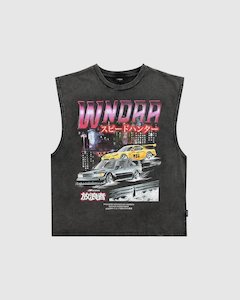 Mens Singlets: Speedhunter Vintage Muscle Top