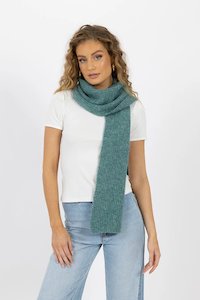 Women S Accessories 1: Lila Knit Scarf - Teal