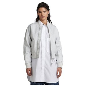 Womens Jackets: Padded Bomber Jacket