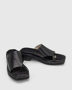 Augustus Slide - Black Croc