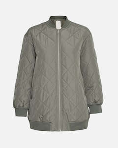 Womens Jackets: Samantha Deya Jacket - Mulled Basil
