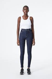 Dr Denim: Moxy Pyke Jeans - Blue Raw