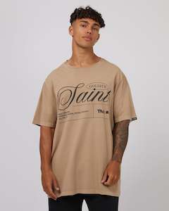 St Goliath: Valet Tee - Tan