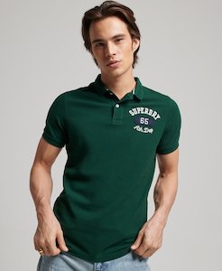 Superdry: Applique Classic Fit Polo Shirt