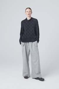 Parka Sweater - Midnight Net