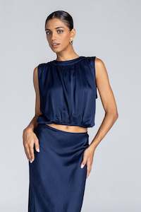 Womens Tops: Exuberance Top - Navy