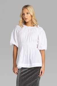 Womens Tops: Mariana Top - White