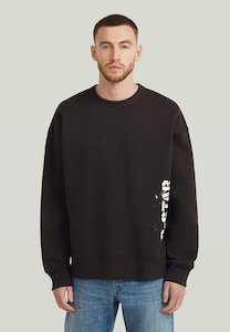 Sprayed 89 Graphic Loose R SW - Dk Black