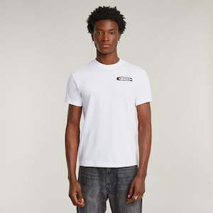 Back Graphic Arch Tee - White