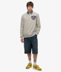 Vintage Athletic Crew - Vintage Sweat Grey Marle