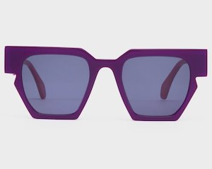 Age Eyewear: Homage Violet Sunglasses - 827