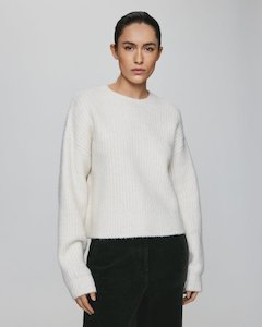 Gittel Peggy Pullover - Egret Melange