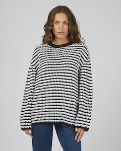 Silent Theory: Bambi Knit Jumper - Black