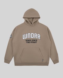 Mens Hoodies: Unrivalled Hood Sweat - Taupe