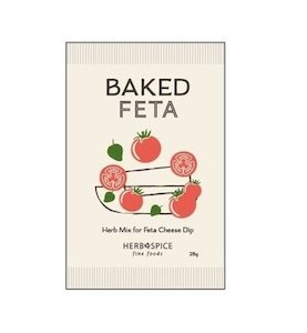 Gourmet Confectionery Nibbles: Baked Feta Herb Dip