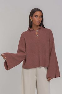 United Sweater - Rosy Brown